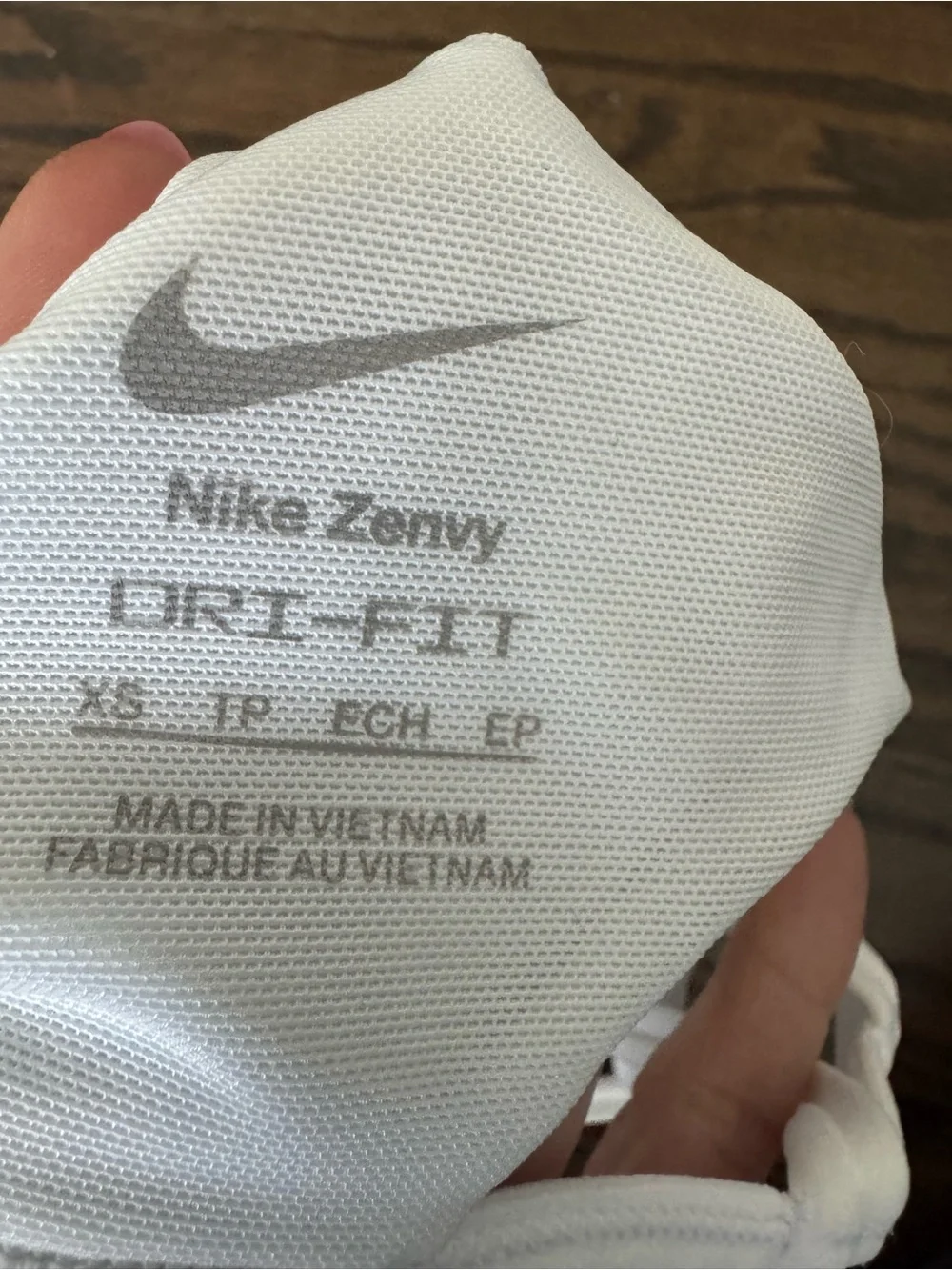 Nike Zenvy Sports Bra - White